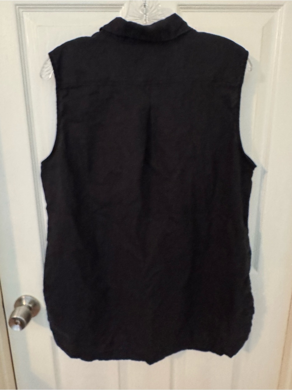 Tommy Bahama NFL Las Vegas Raiders Black Linen Shirt Women's L/G - Picture 9 of 14